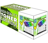 Tru Image 1D_314 High Capacity Yellow Laser Cartridge Compatible with Dell 593-10314
