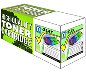 Tru Image 1D_314 High Yield Yellow Laser Cartridge Compatible with Dell 593-10314