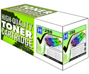 Tru Image 1H_250A Standard Yield Black Laser Toner Cartridge Compatible with HP CE250A