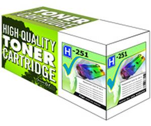 Tru Image 1H_251A Cyan Laser Toner Cartridge Compatible with HP CE251A