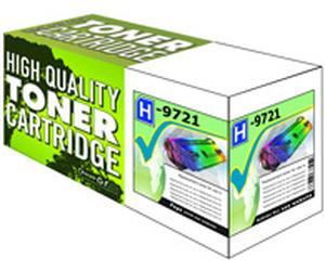 Tru Image 1H_9721 Cyan Laser Toner Cartridge Compatible with HP C9721A