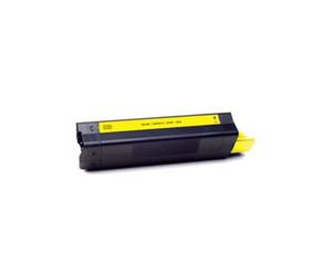 Tru Image 43487709-COM Eco Compatible Toner Cartridges for Oki (Yellow) 43487709