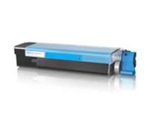 Tru Image 43865723-COM Eco Compatible Toner Cartridges for Oki (Cyan) 43865723