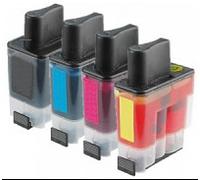 Tru Image brother lc900 printer ink Premium LC-900BK, LC900 C/M/Y Compatible Ink Cartridges