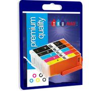 Tru Image C-580-581XXLSet Canon PGI-580XXL CLI-581XXL Multipack Ink Cartridges Compatible