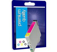 Tru Image E-T0613-1 Premium Compatible T0613 Magenta Ink Cartridge, 18ml