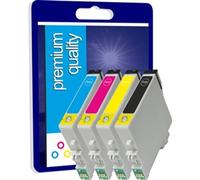 Tru Image E-T1295-SET-1 Premium High Capacity Compatible Multipack CMYK Ink Cartridges for T129540, 67ml