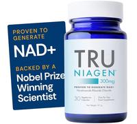 TRU NIAGEN NAD+ Supplement 300mg x 30 Capsules 1 Month Supply, Clinically Studied & Proven to Generate NAD, Niacin as Nicotinamide Riboside Contributes to the Reduction of Tiredness & Fatigue, 1 Daily