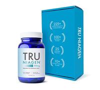TRU NIAGEN Niacin as Nicotinamide Riboside NAD Supplement for Reduction of Tiredness & Fatigue, Patented Formula NR - 90 Count - 300mg
