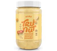 Tru-Nut Pure Roasted Peanut Powder - No Sugar Added - Perfect for Smoothies, Cooking and Baking - Vegan - Gluten Free - 454g Jar