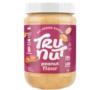 Tru-Nut Vegan Peanut Flour - No added sugar - Ideal for low-carb cooking, baking, and porridge - High in protein & fiber - Fine, roasted flour - Gluten-free - 397g