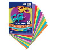 Tru-Ray Construction Paper, 10 Vibrant Colors, 9" x 12", 150 Sheets