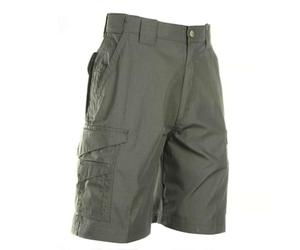 Tru-Spec 24-7 Series Original Shorts for Men, Cargo-Shorts with PRYM Snap, YKK Zipper, Comfort 9" Waistband, Water Resistant, Olive Drab - 28