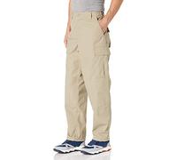 Tru-Spec Classic BDU Tactical Pants for Men - GSA/TAA Compliant BDU Pants with Cargo Pockets, Reinforced Seat and Knees, Adjustable Waist & Legs, Khaki - L