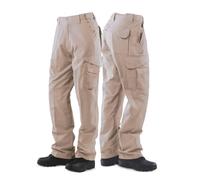Tru-Spec Men's 24-7 Series Original Tactical Pant - Reliable Pants for Men - Ideal for Hiking, Camping, EMT, and Tactical Use - 65% Polyester, 35% Cotton - Coyote - 32W x 32L