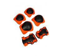 Tru-Tension - Childrens Pads Set - 6 Pads Palm, Elbow & Knee Pads - Orange
