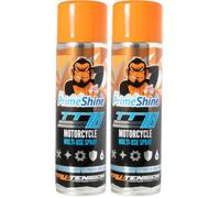 Tru-Tension | PrimeShine TT78 Motorcycle Multi-Use Spray | Perfect For Road Riding, Off-Road, Commuting & Touring | Motorcycle Tools & Accessories | 500ml (Pack of 2)