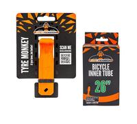 Tru-Tension | Repair Kit Essential | 26" Bicycle Inner Tube 26 & Tyre Monkey | Bicycle Tools & Accessories
