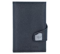 Tru Virtu Click & Slide credit card case wallet RFID leather 6.5 cm black