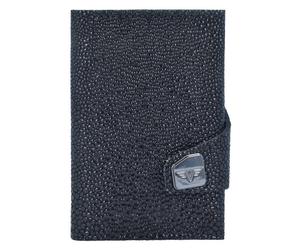 Tru Virtu Click & Slide Sting credit card case wallet leather 6.5 cm black