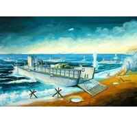Trumpeter 102 LCM(3) D-Day Landing Craft 1:144 Model Kit