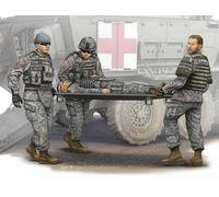 Trumpeter 00430 1:35 Modern U.S. Army Stretcher Ambulance Team