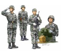 Trumpeter Plastic Model Kit 1:35 Chinese PLA Tank Crew 4 Figures TRU00431