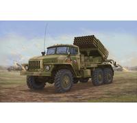 TRUMPETER 01014 1:35 Russian BM-21 Hail MRL -Late