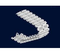 Trumpeter 02063 1:35th scale Workable Track Links for T-80 MBT for T-80 B/BV/U;