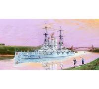 Trumpeter Model Kit 1:350 Schleswig-Holstein Battleship 1908 - New