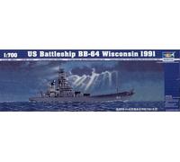 TRU05706 - Trumpeter 1:700 - USS Wisconsin BB-64 1991