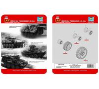 TRU06607 - Trumpeter 1:35 - LAV Series 8x8 Tyres 325/85/R16 XML