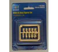Trumpeter 06633 - 1:200 WWII US Navy Figures Set - New
