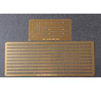 TRU06636 - Trumpeter 1:350 - Ships Handrails & Ladders (P-etch)