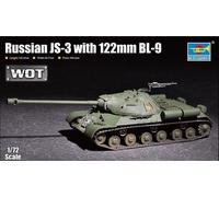 TRU07163 - Trumpeter 1:72 - Russian JS-3 with BL-9 122mm Gun