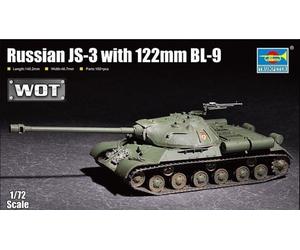 TRU07163 - Trumpeter 1:72 - Russian JS-3 with BL-9 122mm Gun