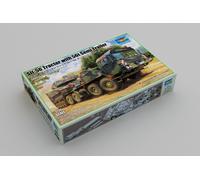 Trumpeter 07196 - 1:72 SLT-56 Tractor with 56t Semi Trailer - New