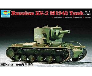 TRU07235 - Trumpeter 1:72 - KV-2 Russian Heavy Tank