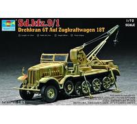 TRU07251 - Trumpeter 1:72 - Sd.Kfz.9/1 18t Half Track Crane (Late)
