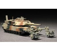 TRU07278 - Trumpeter 1:72 - M1A1 Abrams with Mine Roller Set