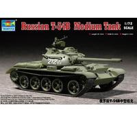 Trumpeter Model Kit – 1:72 T-54B Russian Medium Tank – 07281 – New (Faller)