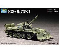 Trumpeter 07284 - 1:72 T-55 with BTU-55 - New