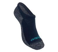 TRU47 Grounding & Earthing Products | Grounding Socks | Socks Made With 99.99% Pure Silver Thread, Black - No Show, X-Large