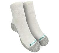TRU47 Grounding & Earthing Products | Grounding Socks | Socks Made With 99.99% Pure Silver Thread, Quarter, Large