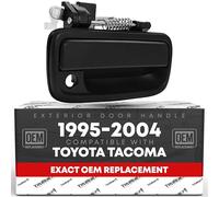 TruBuilt 1 Automotive T1A Toyota 69210-35020 Black Front Right Passenger Side Exterior Door Handle | Replacement for: Toyota Tacoma 1995 1996 1997 1998 1999 2000 2001 2002 2003 2004