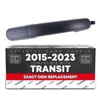 TRUBUILT1 AUTOMOTIVE T1A Exterior Outside Pair of Left Driver and Right Passenger Side Door Handles with Keyhole Replacement for 1998-2002 Toyota Corolla and Chevy Prizm 69220-02030 69210-02030