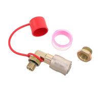 Truck Air Compressor Coupler Valve, High Pressure Push Fit | Metal and Rubber Build, over 1200kpa Rating, Quick Installation, Consistent Operation for Fittings