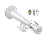 Truck Air For Horn 450Hz 120dB Loud Whistling Sound for Vehicle Safety Rustproof Iron Plastic Design Works on 12V 24V Electrical Systems (Silver)