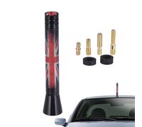 Truck Antenna Flag Printed | National Flag Pattern Car Antenna | Aluminum Alloy Replacement for Optimized FM/AM Reception, Pattern