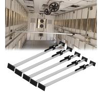 Truck Bed Bars to Stop Sliding, 72-87 Inch Adjustable Cargo Bar Pickup Truck Bed Holder Ratcheting Stabilizer, 1 2 3 4 5 Pack Load Locks Semi Trailer (5 Piece 6)